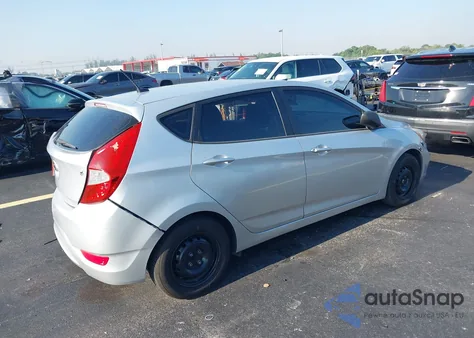 2015 Hyundai Accent Gs from USA, damaged, VIN KMHCT5AE8FU219233